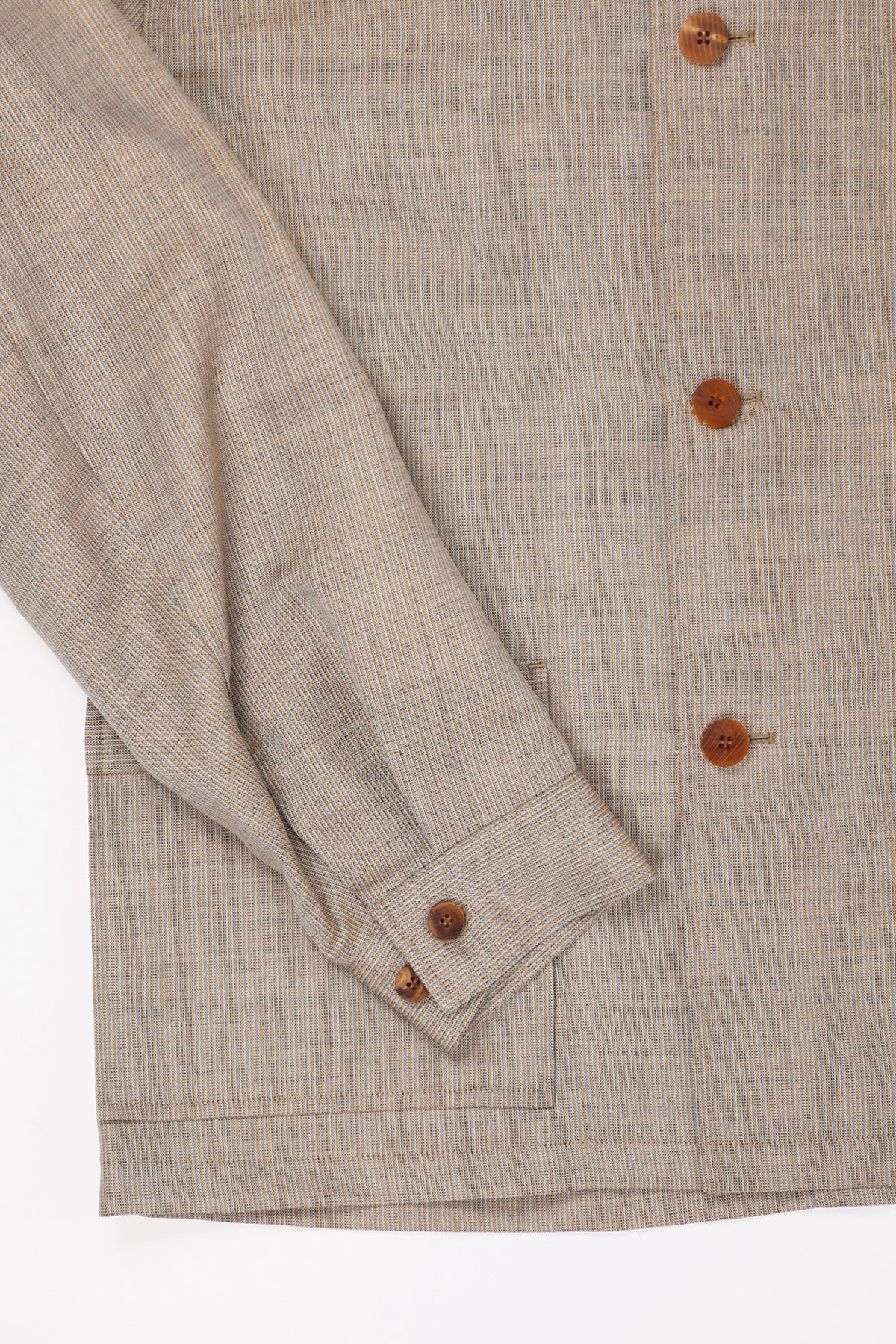 Document - Lightweight Wool Chore Coat - Beige - Canoe Club