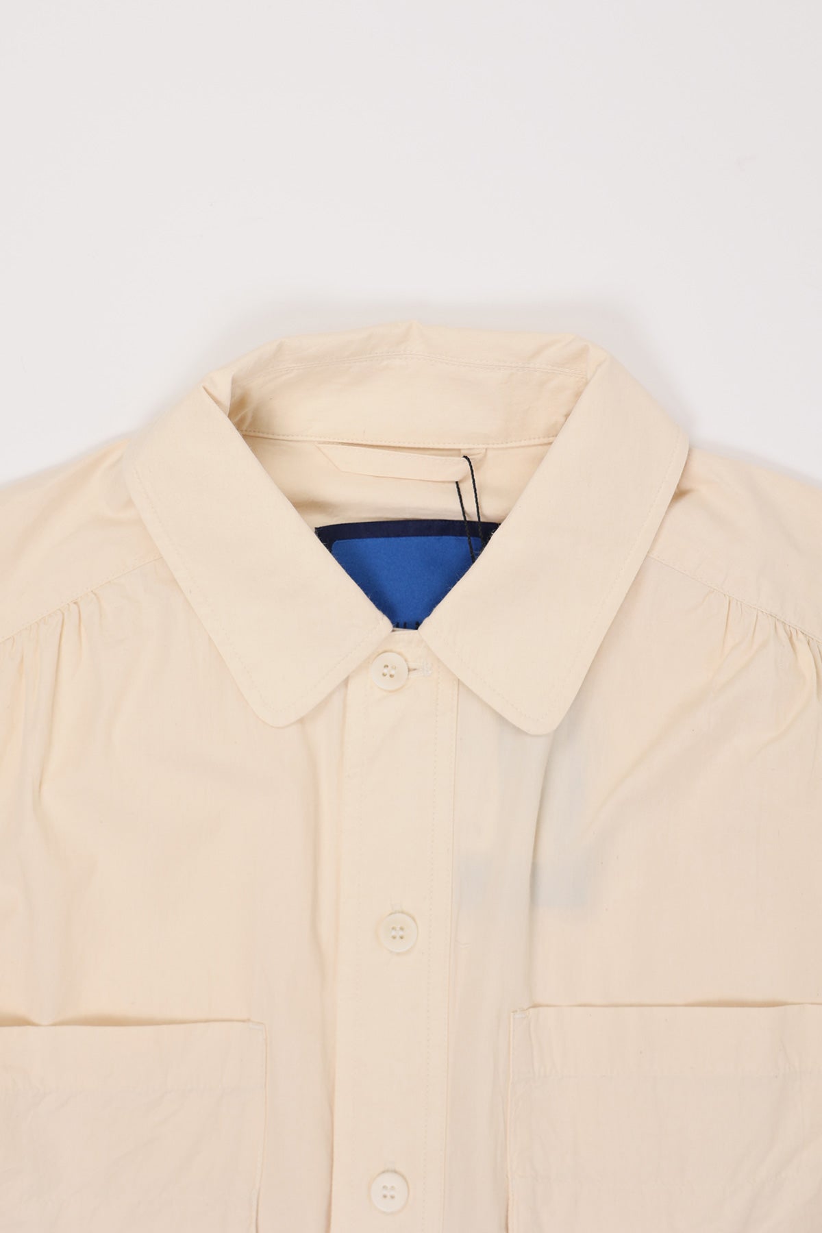 Document - Lightweight Cotton Double Pocket Shirt - Natural Yellow - Canoe Club