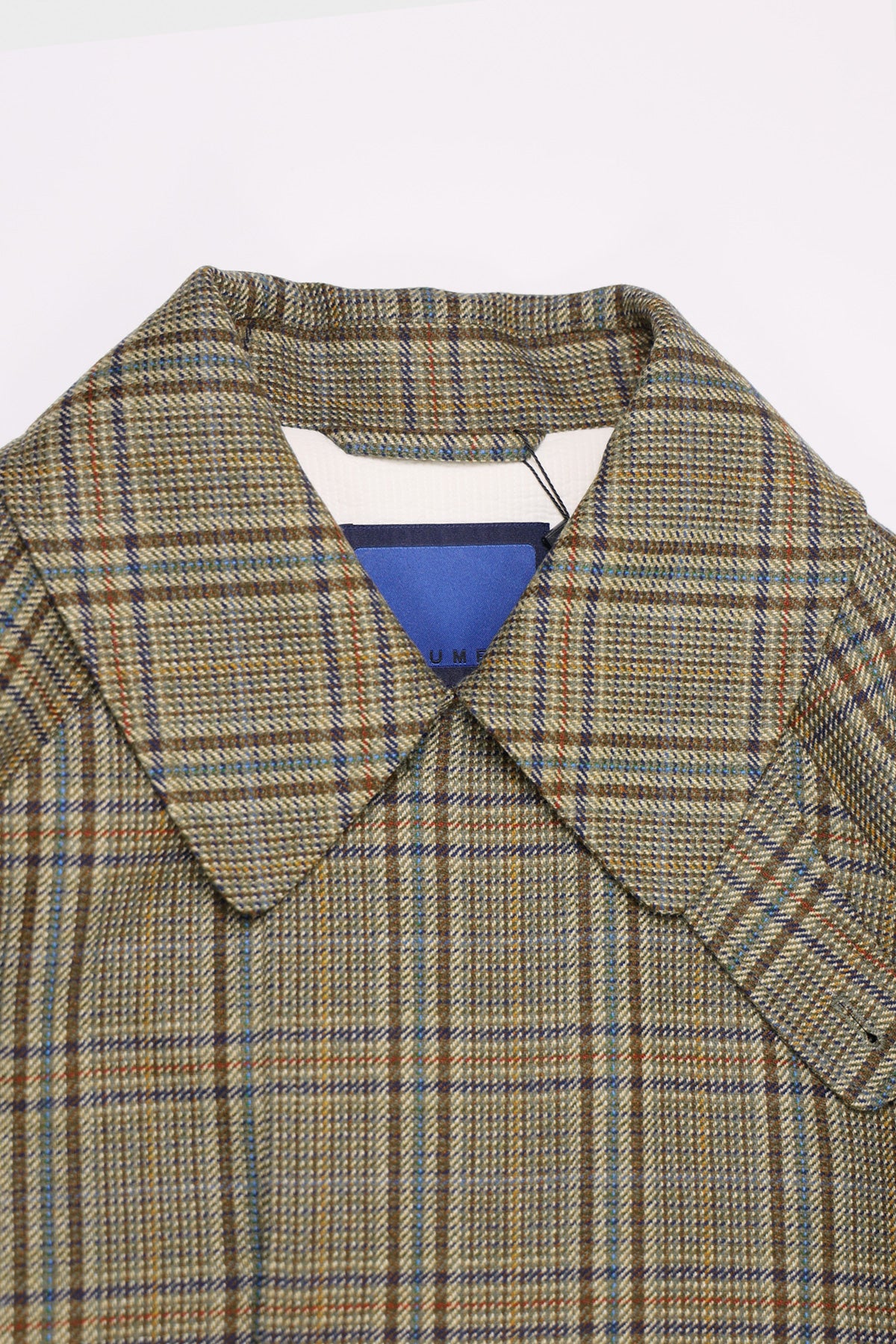 Document - Wool Tweed Inverted Pleats Balmacaan - Camel - Canoe Club