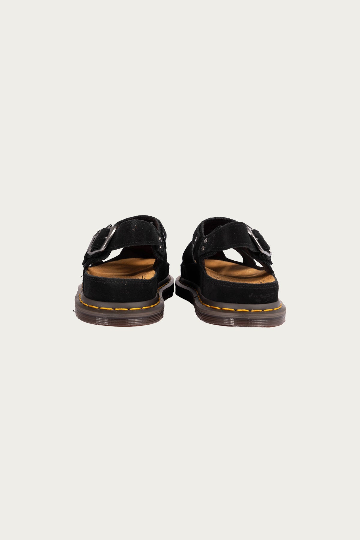 Dr. Martens - San Archive Fisherman - Plush Suede Reverse Black - Canoe Club