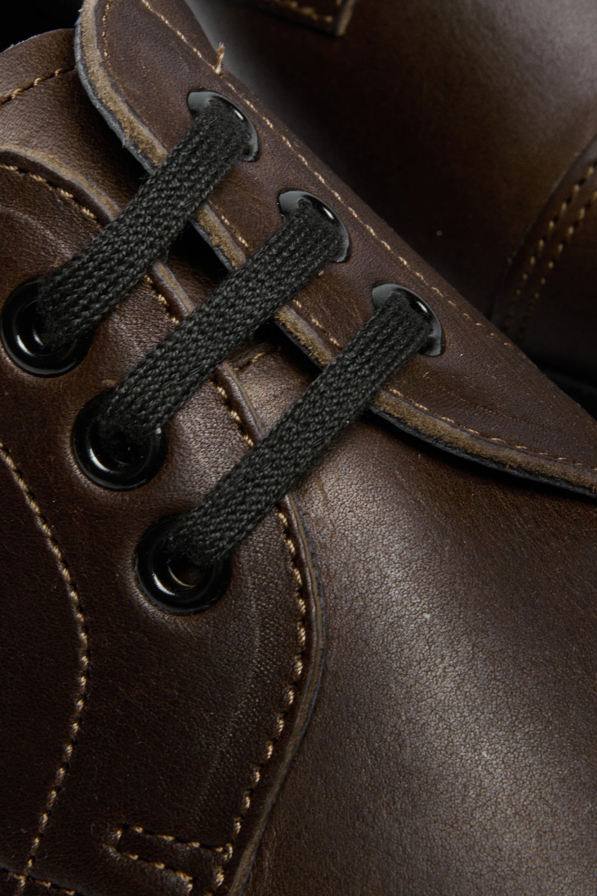 Dr. Martens - Dr. Martens x Margaret Howell 1461 - Dark Brown - Canoe Club