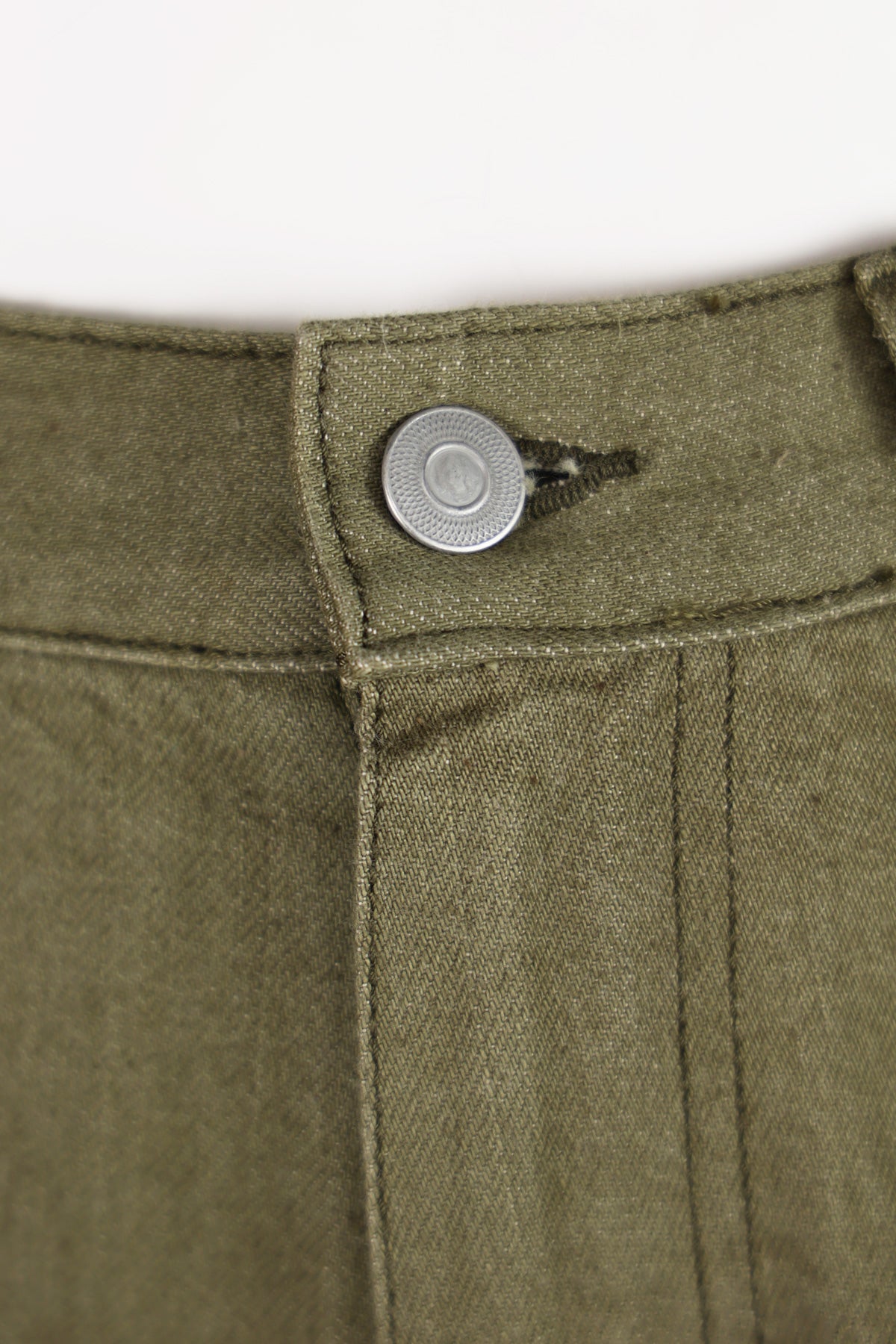 Eastlogue - Carpenter Shorts - Olive Denim - Canoe Club