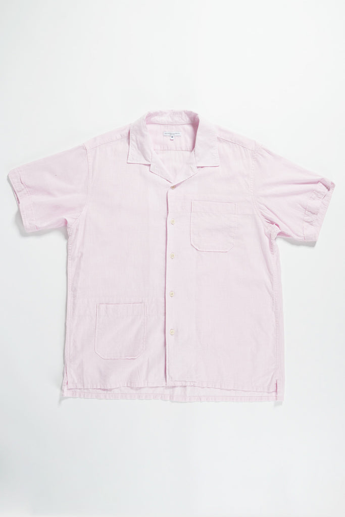 Engineered Garments - Camp Shirt - Pink Cotton Handkerchief - Canoe Club
