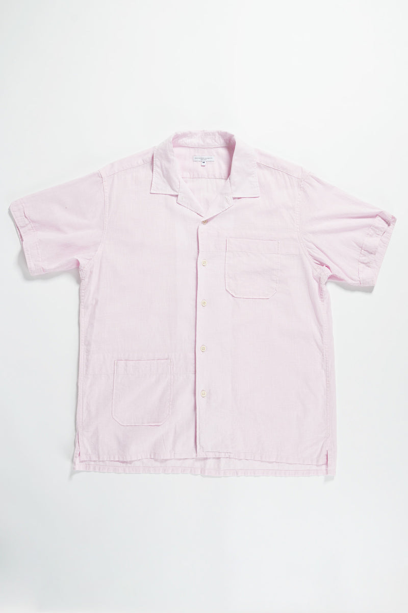 Engineered Garments Camp Shirt | Pink Cotton Handkerchief | Canoe Club