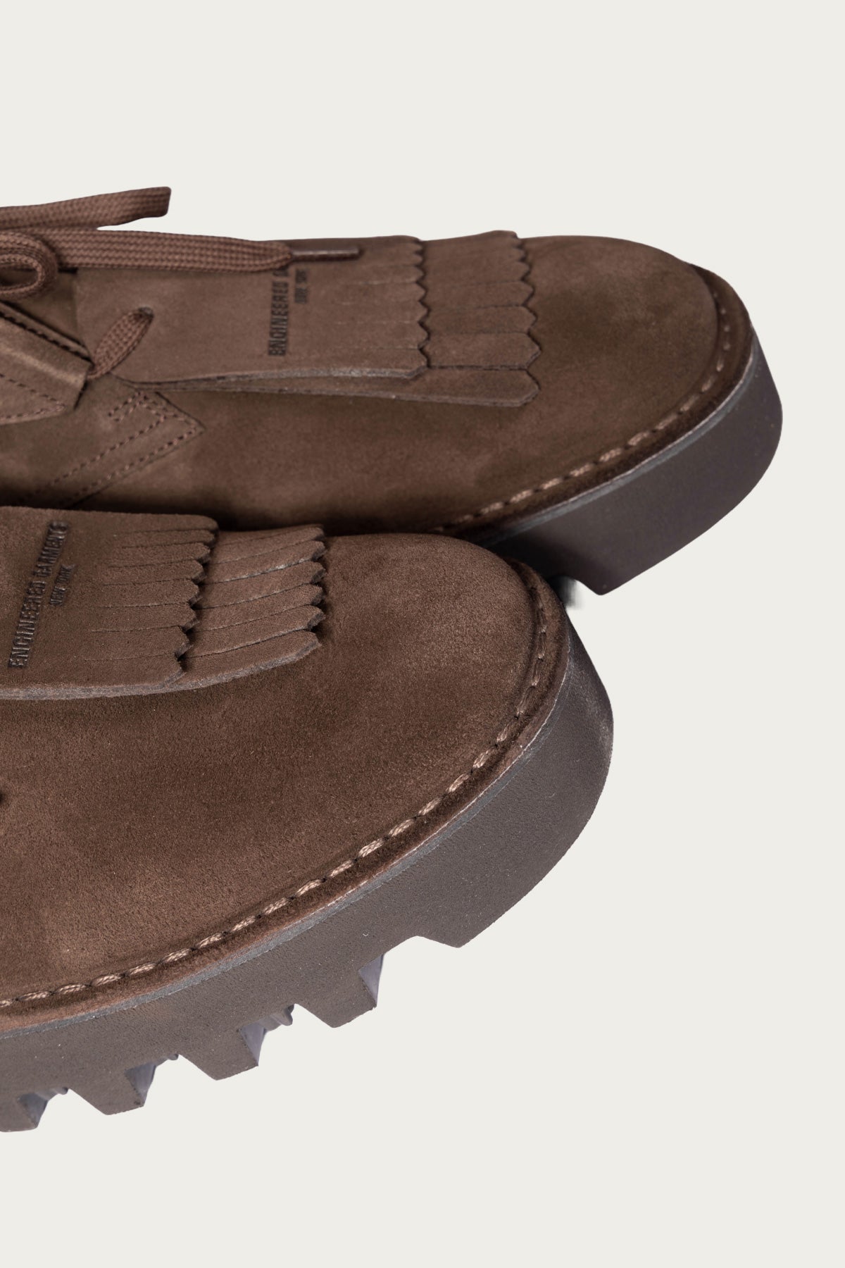Clarks - Engineered Garments x Clarks Desert Khan - Brown Suede - Canoe Club