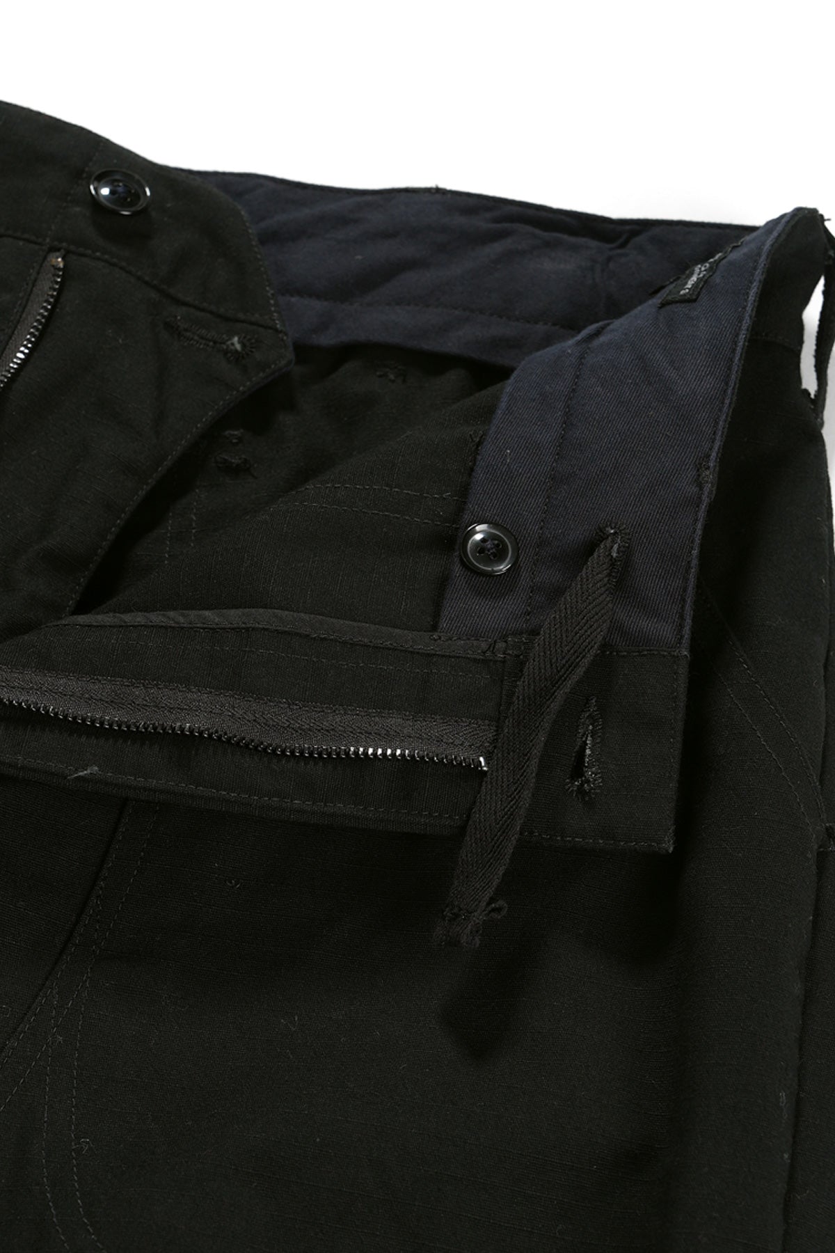 Engineered Garments - Climbing Pant - Black Heavyweight Cotton Ripstop - Canoe Club