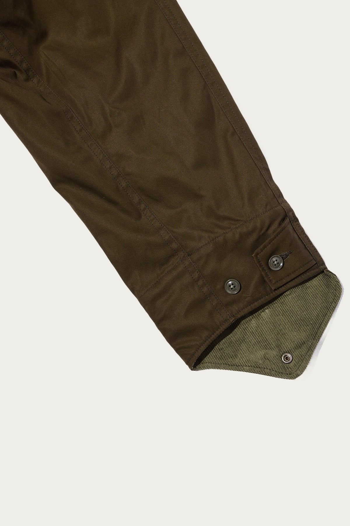 Engineered Garments - SAS Jacket - Dk. Olive Cotton Ventile Twill - Canoe Club