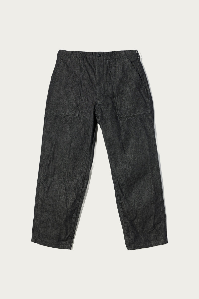 Engineered Garments Fatigue Pant | Black 14oz Cone Denim | Canoe Club