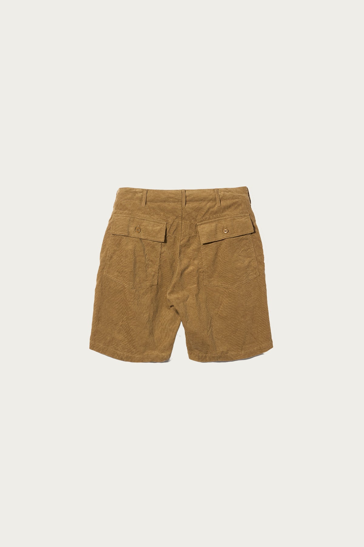 Engineered Garments - Fatigue Short - Khaki 14 Corduroy - Canoe Club