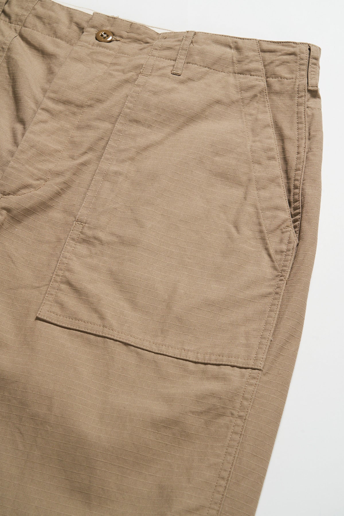 Engineered Garments - Fatigues - Khaki Cotton Ripstop - Canoe Club