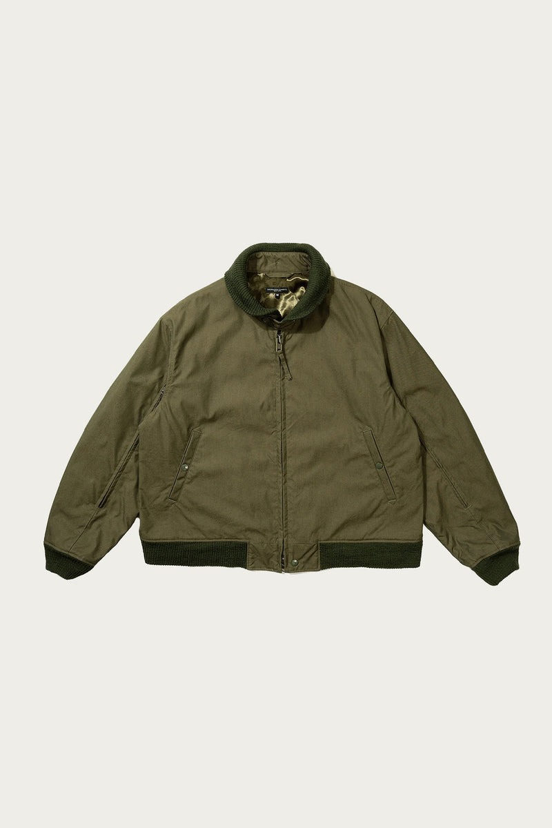 Engineered Garments LL Jacket | Olive CP Weather Poplin | Canoe Club