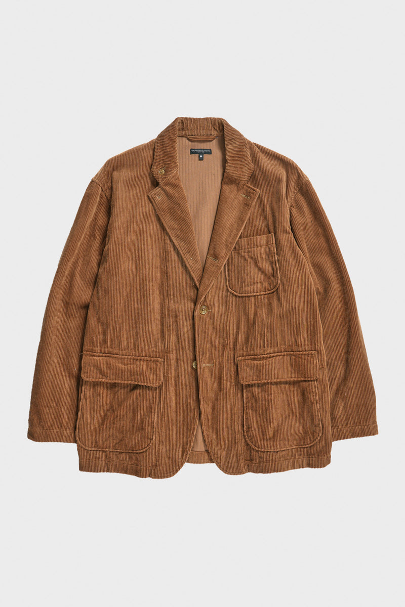 Engineered Garments Loiter Jacket | Chestnut Cotton 8W Corduroy | Canoe Club