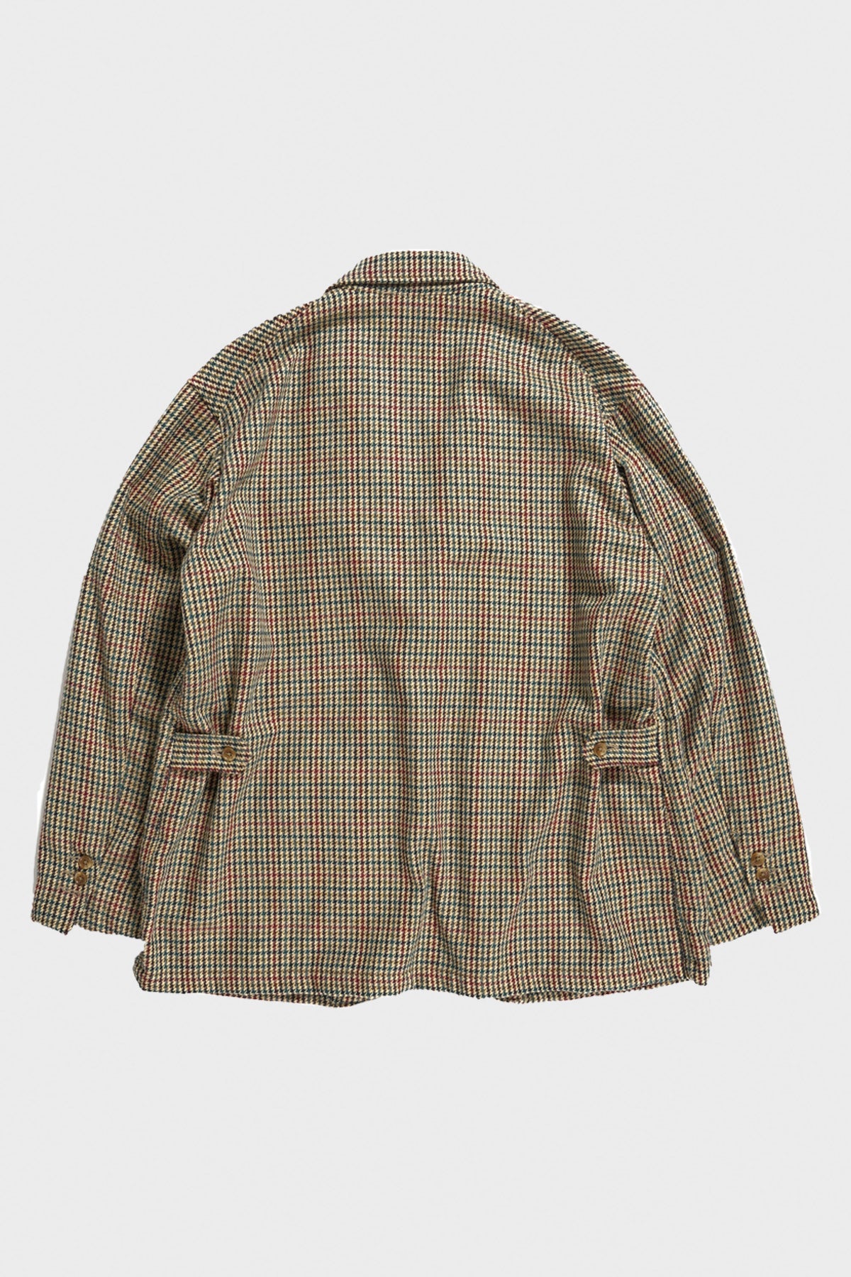 Engineered Garments - Loiter Jacket - Khaki Acrylic Wool Gunclub Check - Canoe Club
