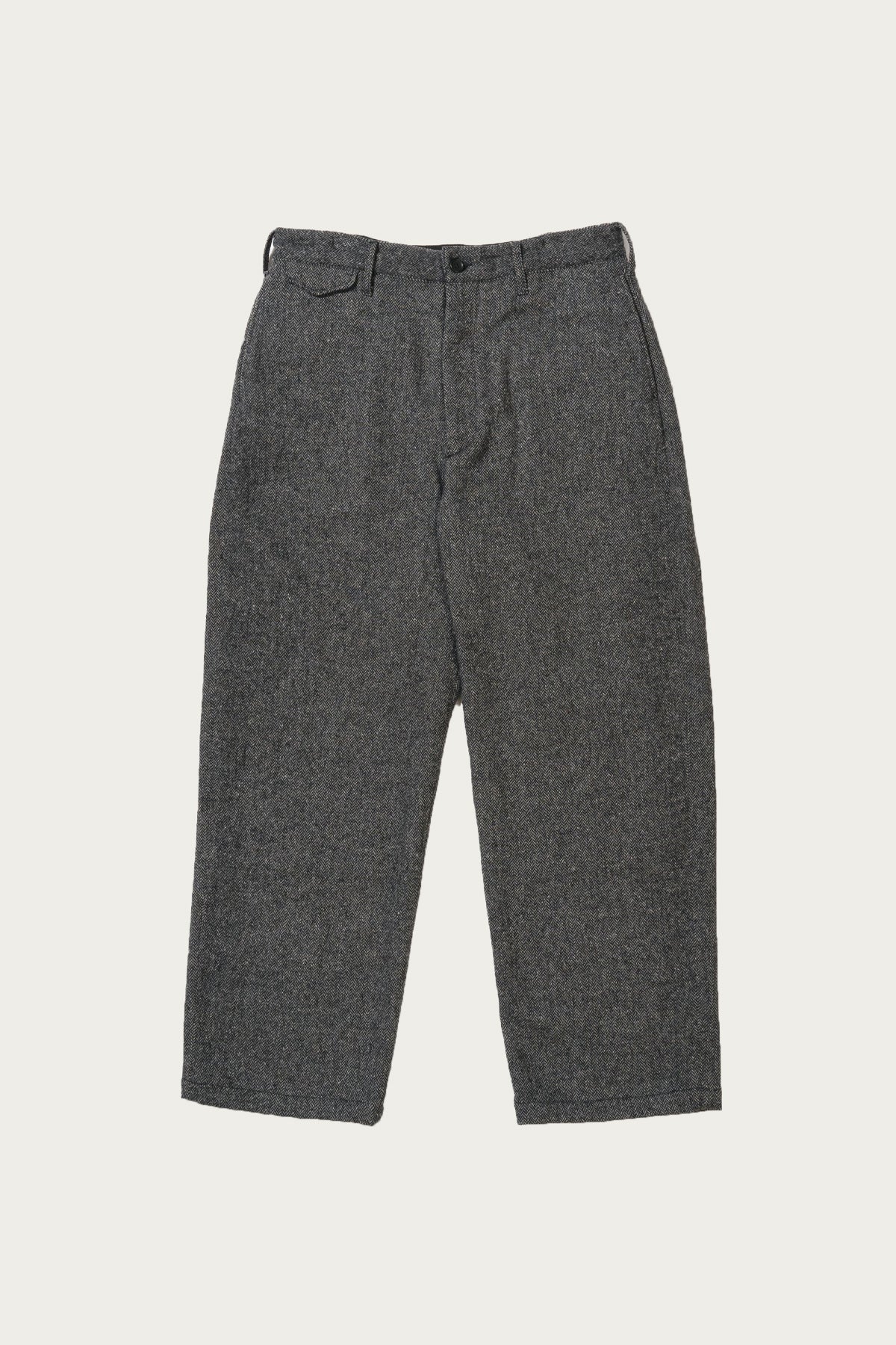Engineered Garments - Officer Pant - Grey Poly/Wool Herringbone - Canoe Club