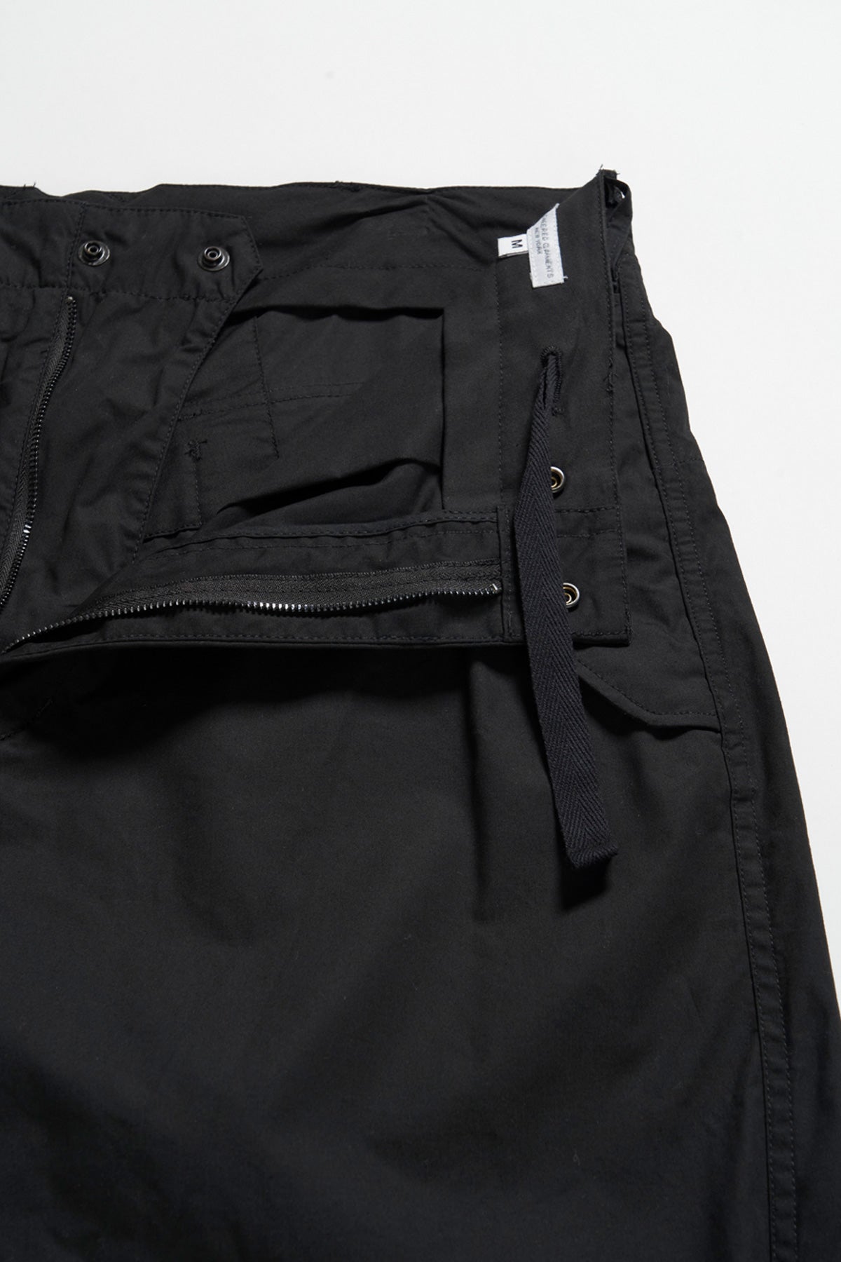 Engineered Garments - Over Pant - Black Cotton Duracloth Poplin - Canoe Club