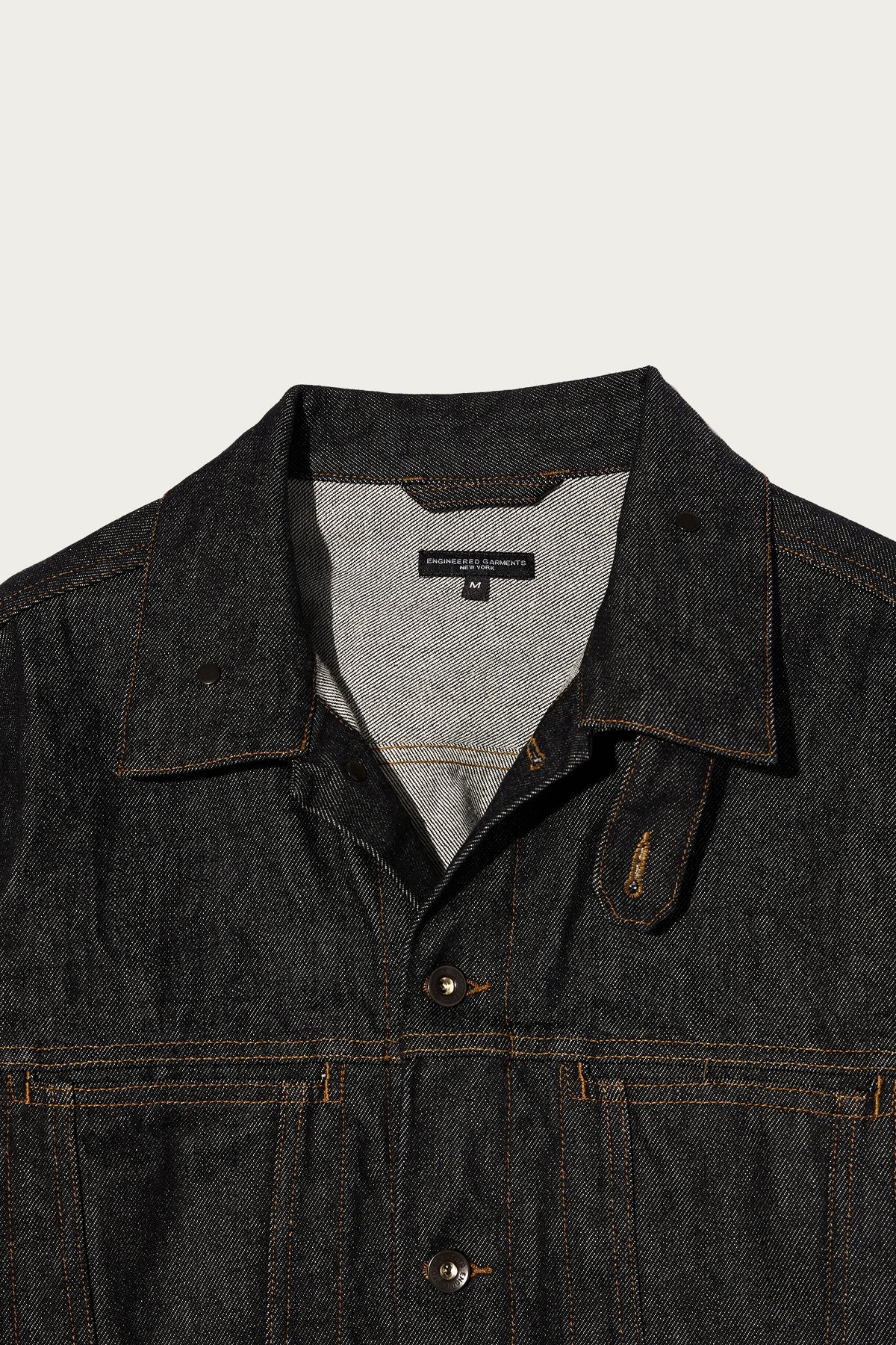 Engineered Garments - Type 5 Jean Jacket - Black 14oz Cone Denim - Canoe Club
