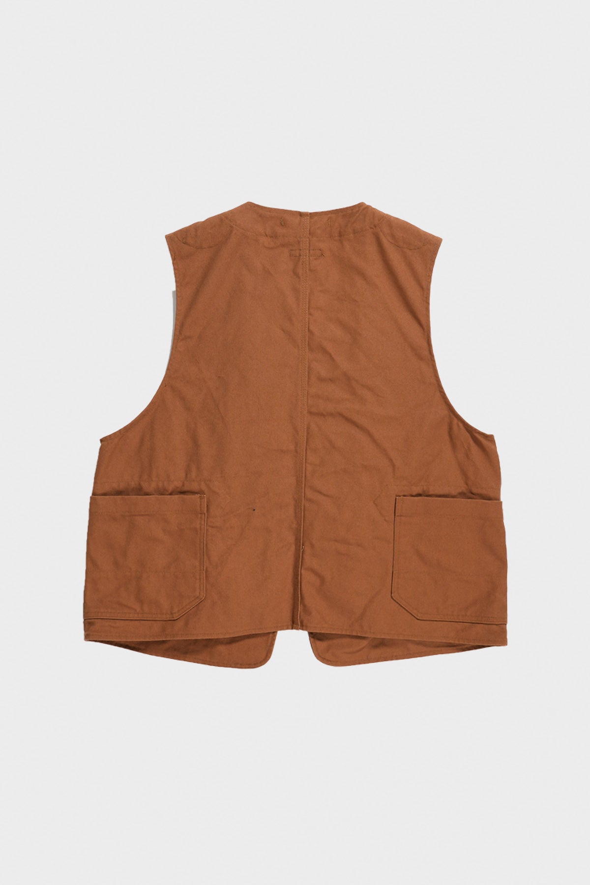 Engineered Garments - Upland Vest - Brown 12oz Duck Canvas - Canoe Club