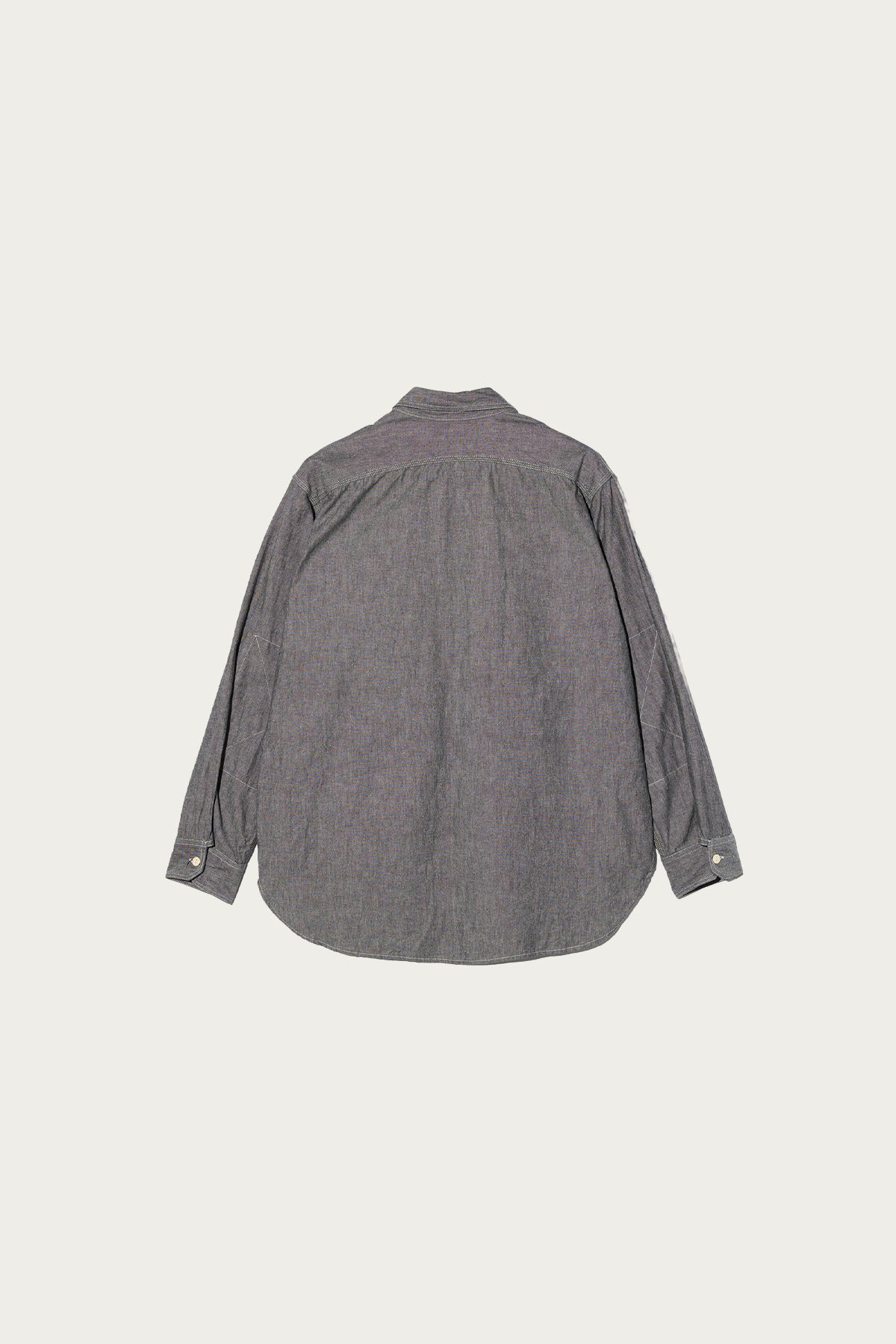 Engineered Garments - Work Shirt - Grey Cotton Chambray - Canoe Club