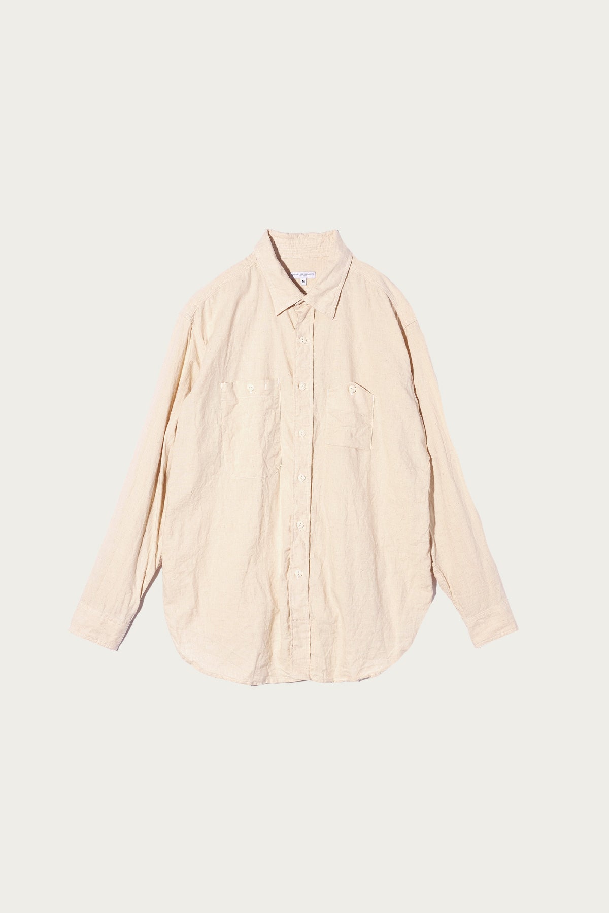Engineered Garments - Work Shirt - Natural CL Sheeting - Canoe Club