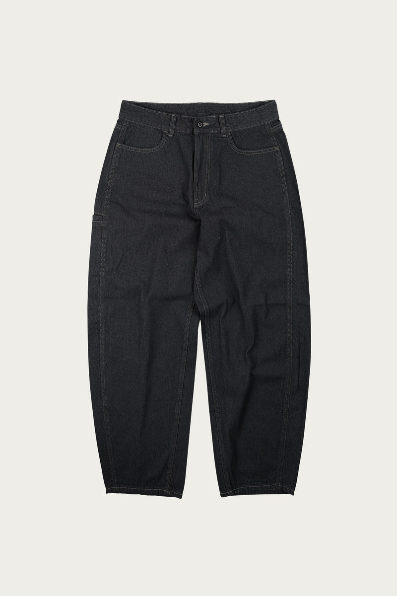 Frizmworks Curved Denim Pants | Black | Canoe Club