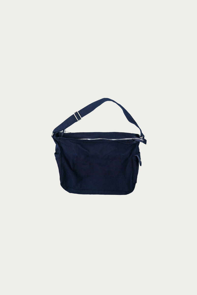 Frizmworks Heavy Canvas Shoulder Bag | Sashiko Denim | Canoe Club