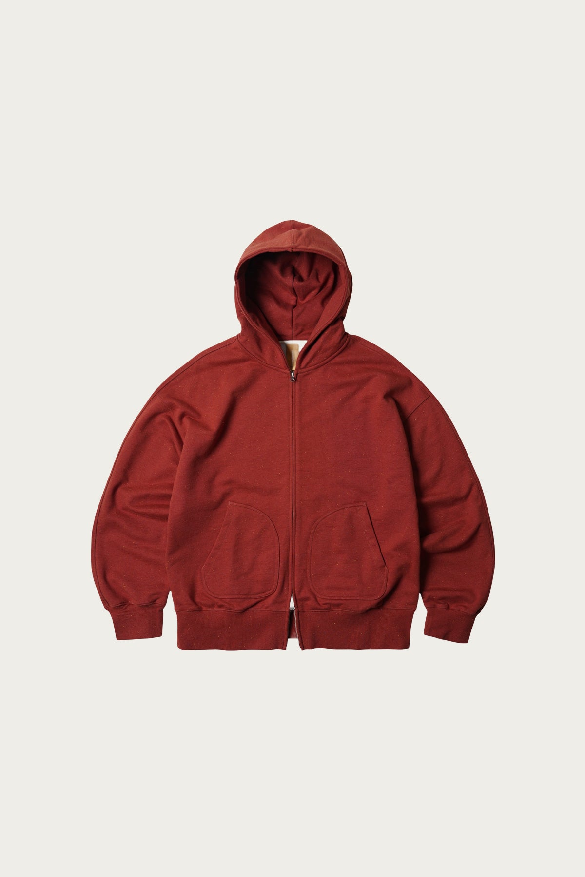 FrizmWORKS - OG Bocaci Heavyweight Hood Zipup Parka - Brick - Canoe Club