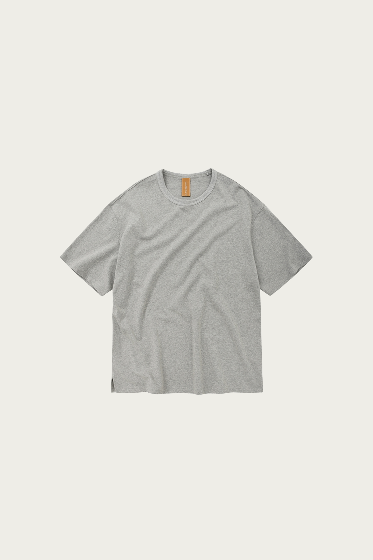 FrizmWORKS - OG Double Rib Oversized Tee - Melange Grey - Canoe Club