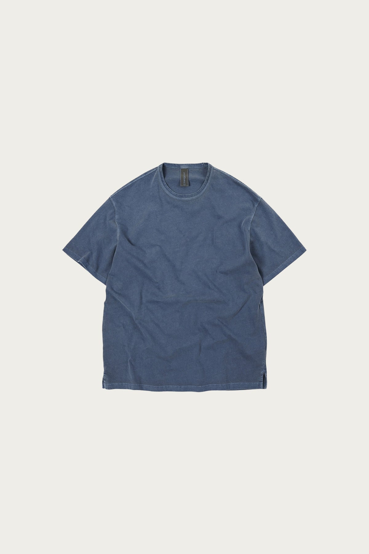 FrizmWORKS - OG Pigment Dye Half Tee - Blue - Canoe Club