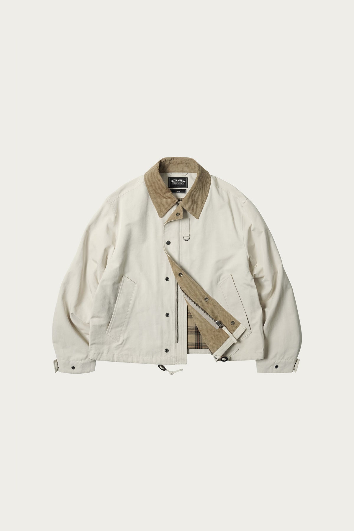 FrizmWORKS - Heritage Hunting Jacket - Cream - Canoe Club