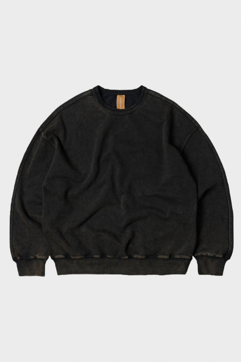 FrizmWORKS OG Vintage Dye Sweatshirt | Black Brown | Canoe Club