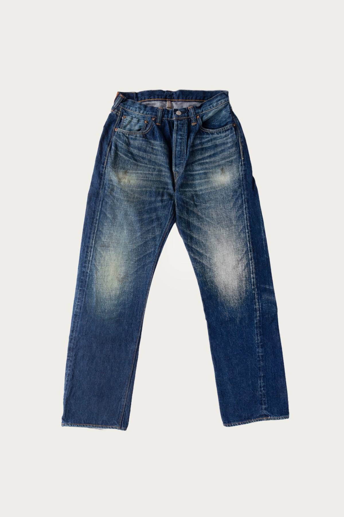 Fullcount - 1344-0105 - "More Than Real" Wide Denim - Indigo Blue - Canoe Club