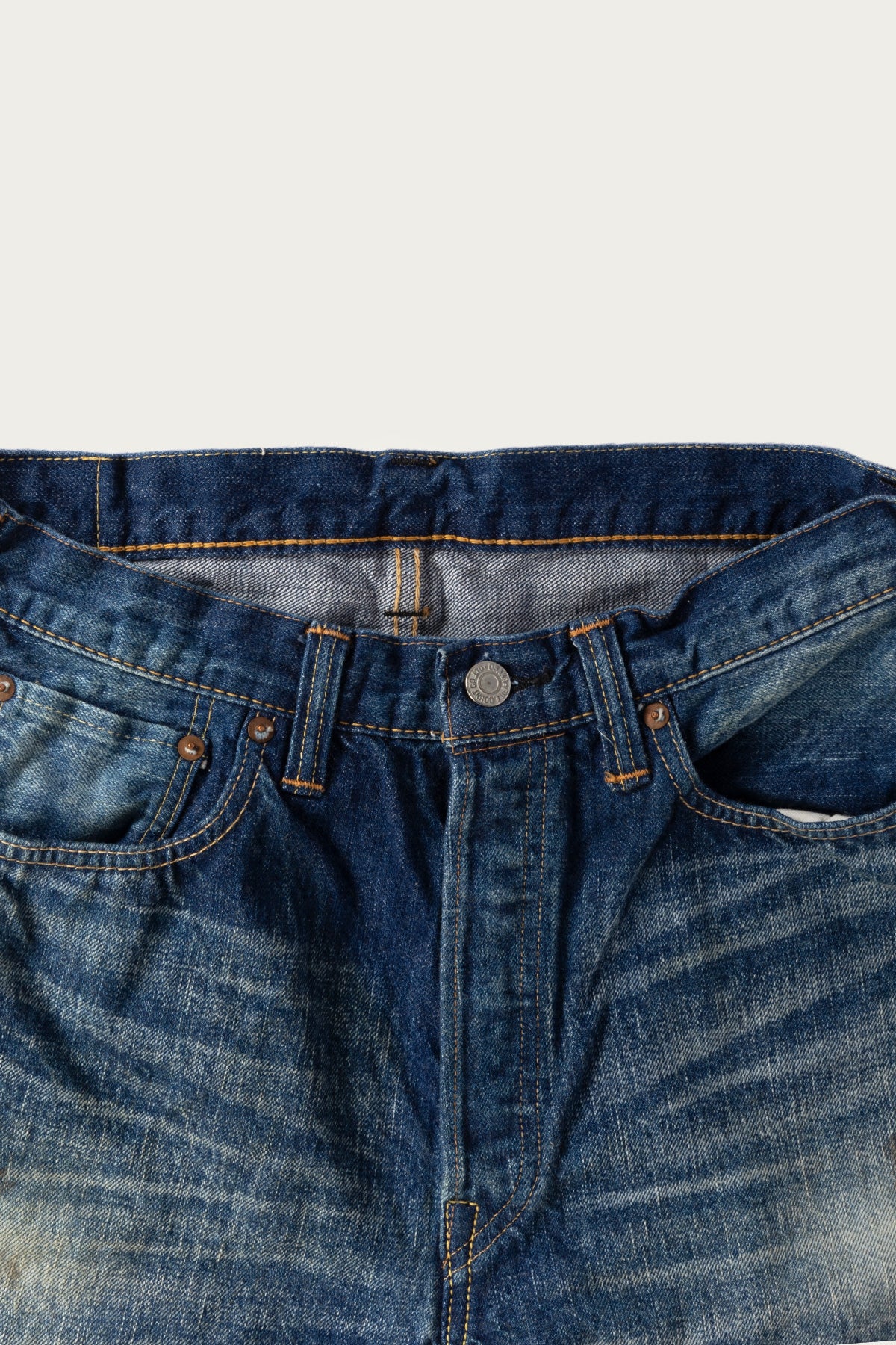 Fullcount - 1344-0105 - "More Than Real" Wide Denim - Indigo Blue - Canoe Club