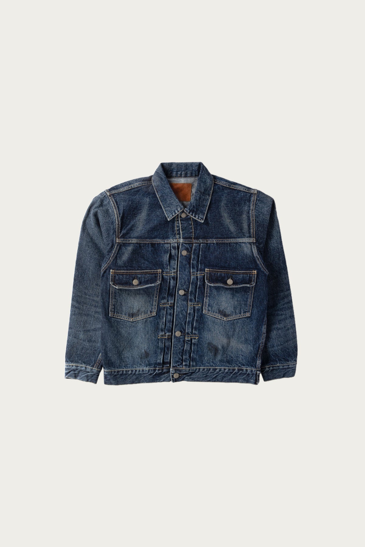 Fullcount - 2050-2102 - "Fear of The Dark" Type 2 Denim Jacket - Indigo Blue - Canoe Club