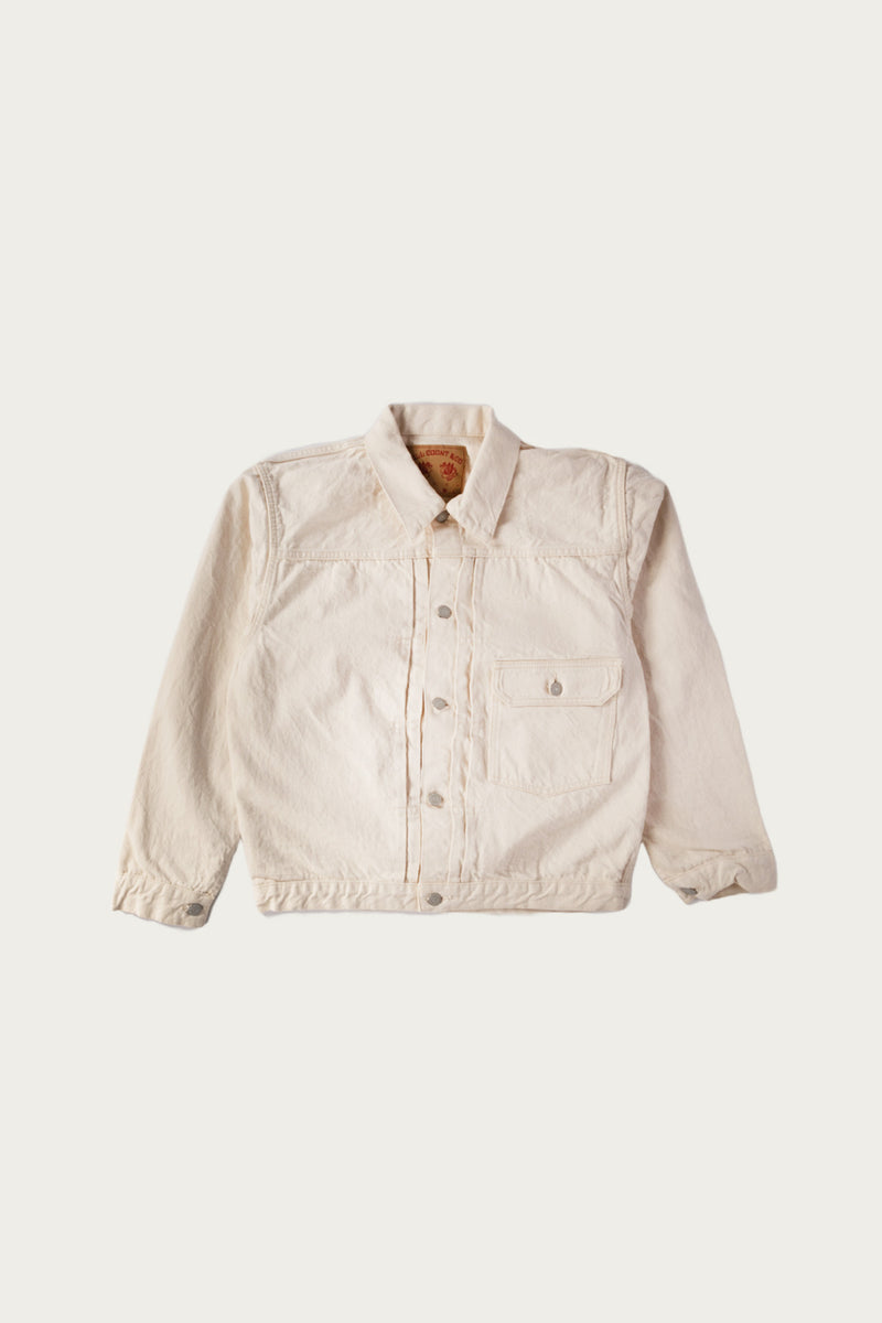 The Denim Jacket - Echru main image 1