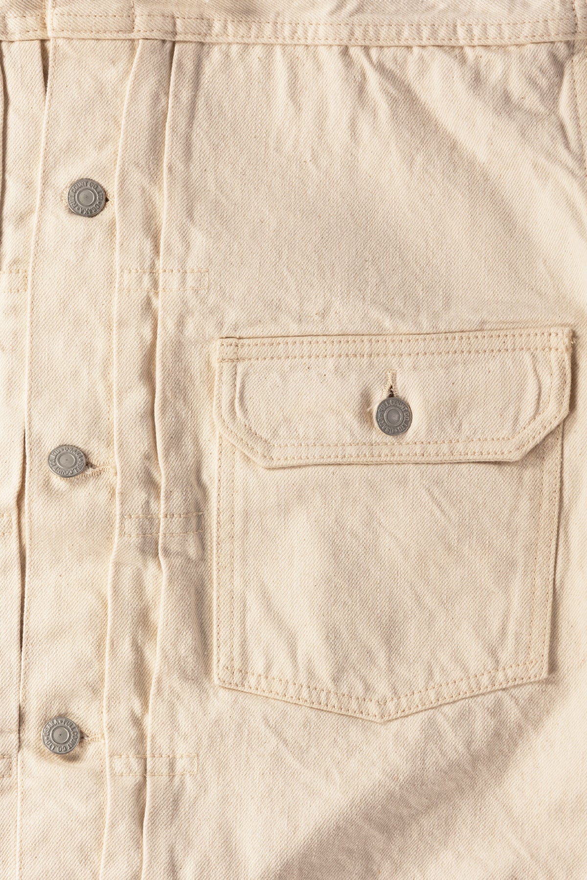 Fullcount - 2107EC - Type 1 Denim Jacket - Ecru - Canoe Club