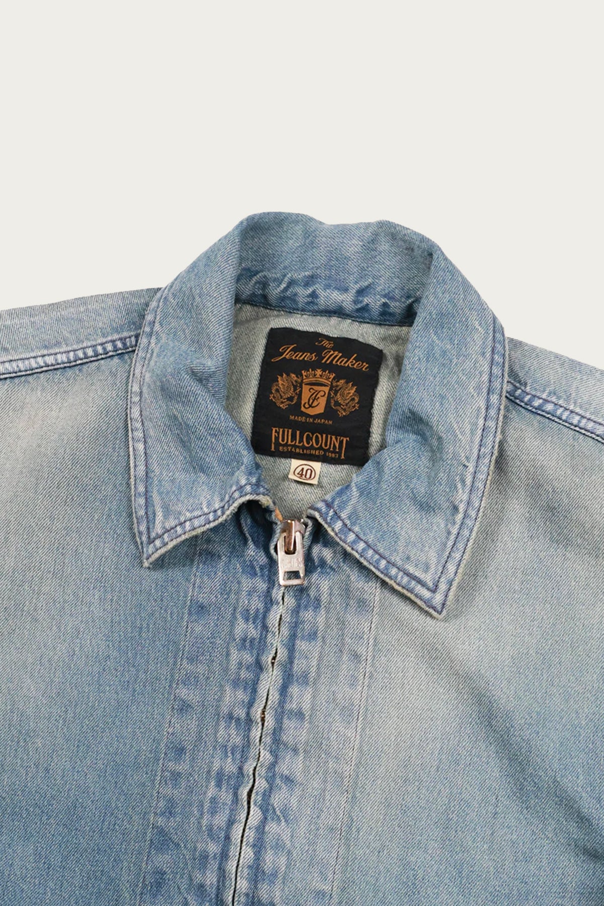 Fullcount - 2054-2 Denim Sport Jacket - Indigo Blue - Canoe Club