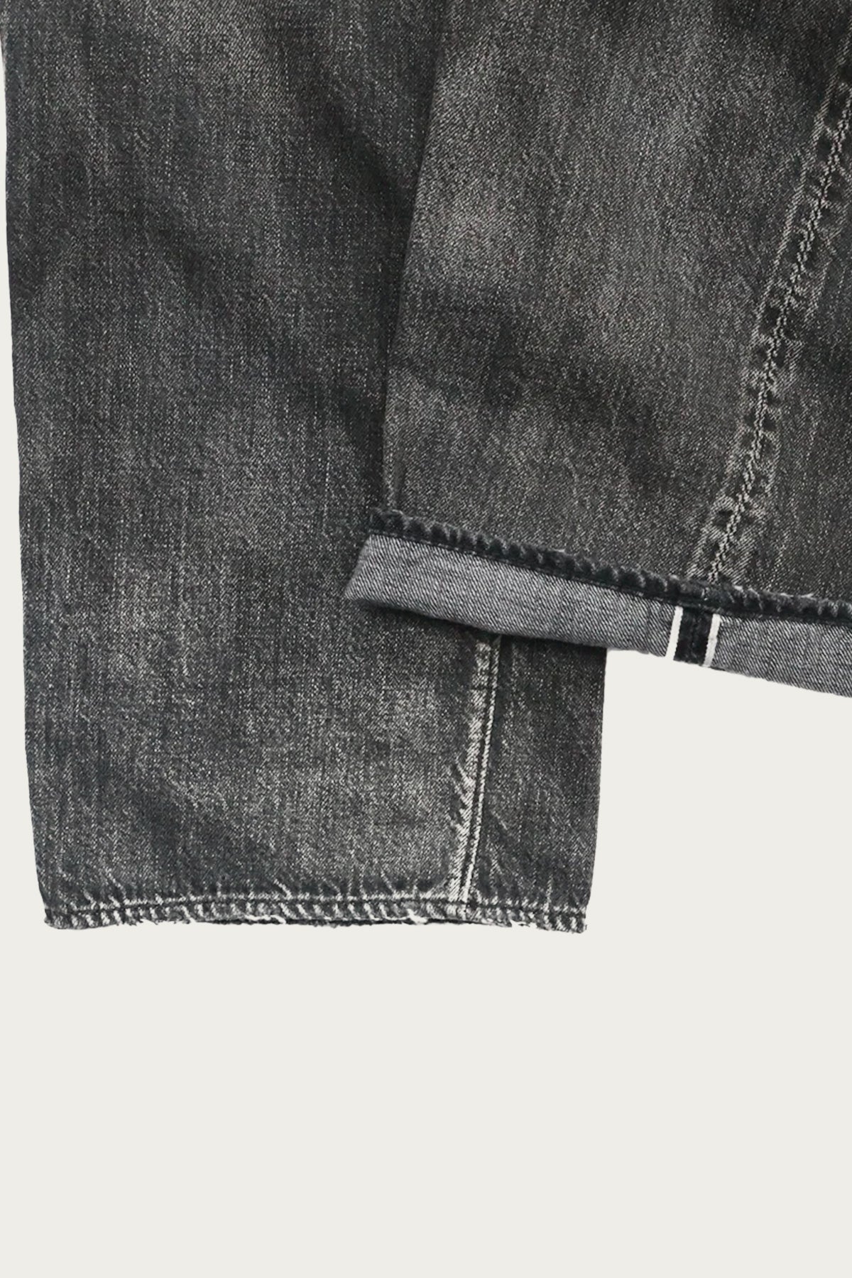 Fullcount - WWII Model 11.5oz Black Denim Pants HW Master of Reality - Black - Canoe Club