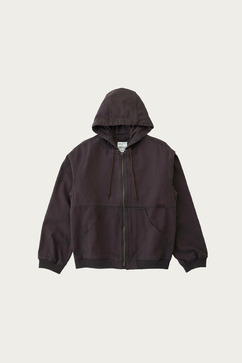 Gramicci El Cap Canvas Hooded Jacket | Umber | Canoe Club