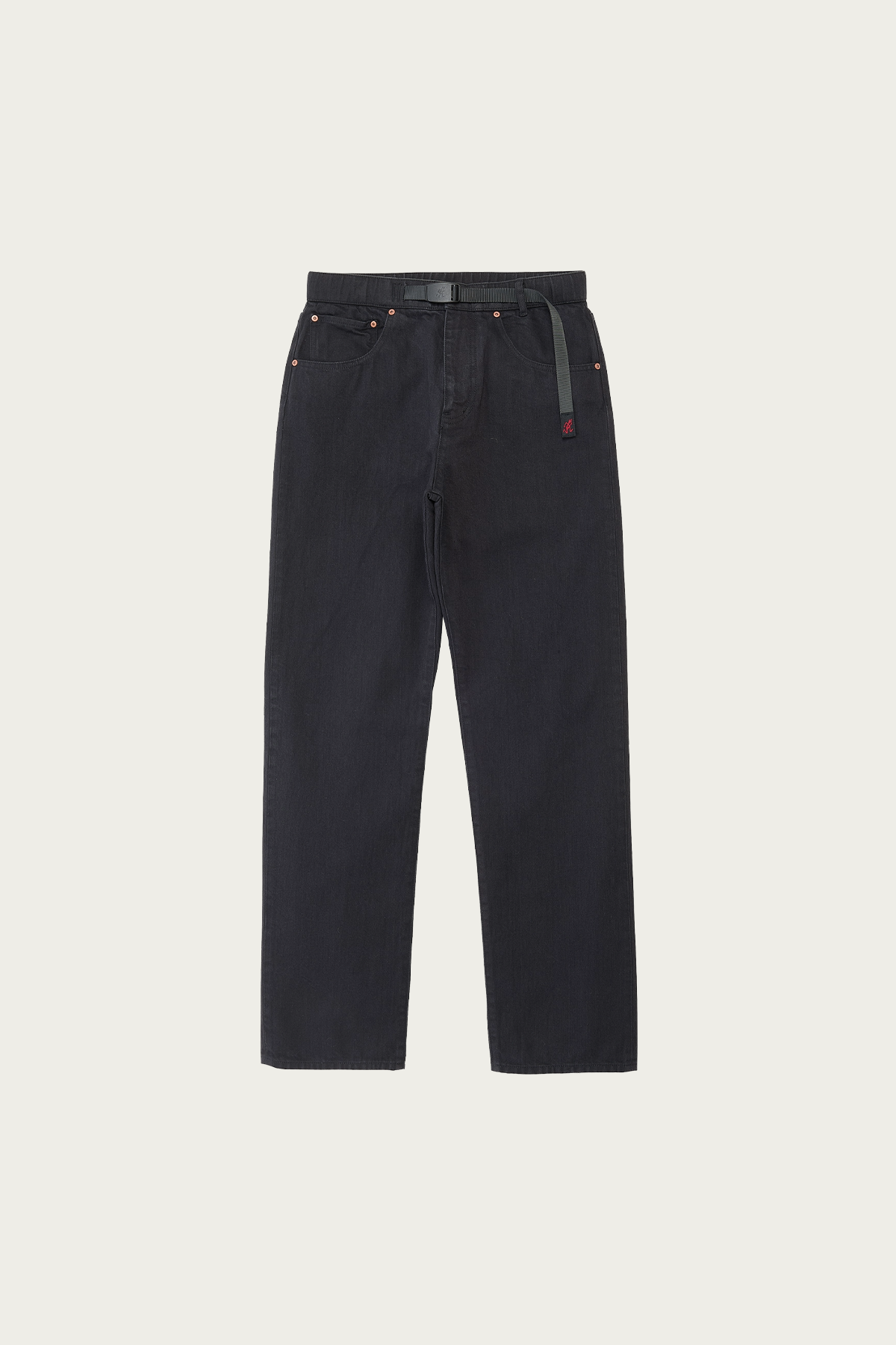 Gramicci - Japanese 5-Pocket Denim Pant - True Black - Canoe Club
