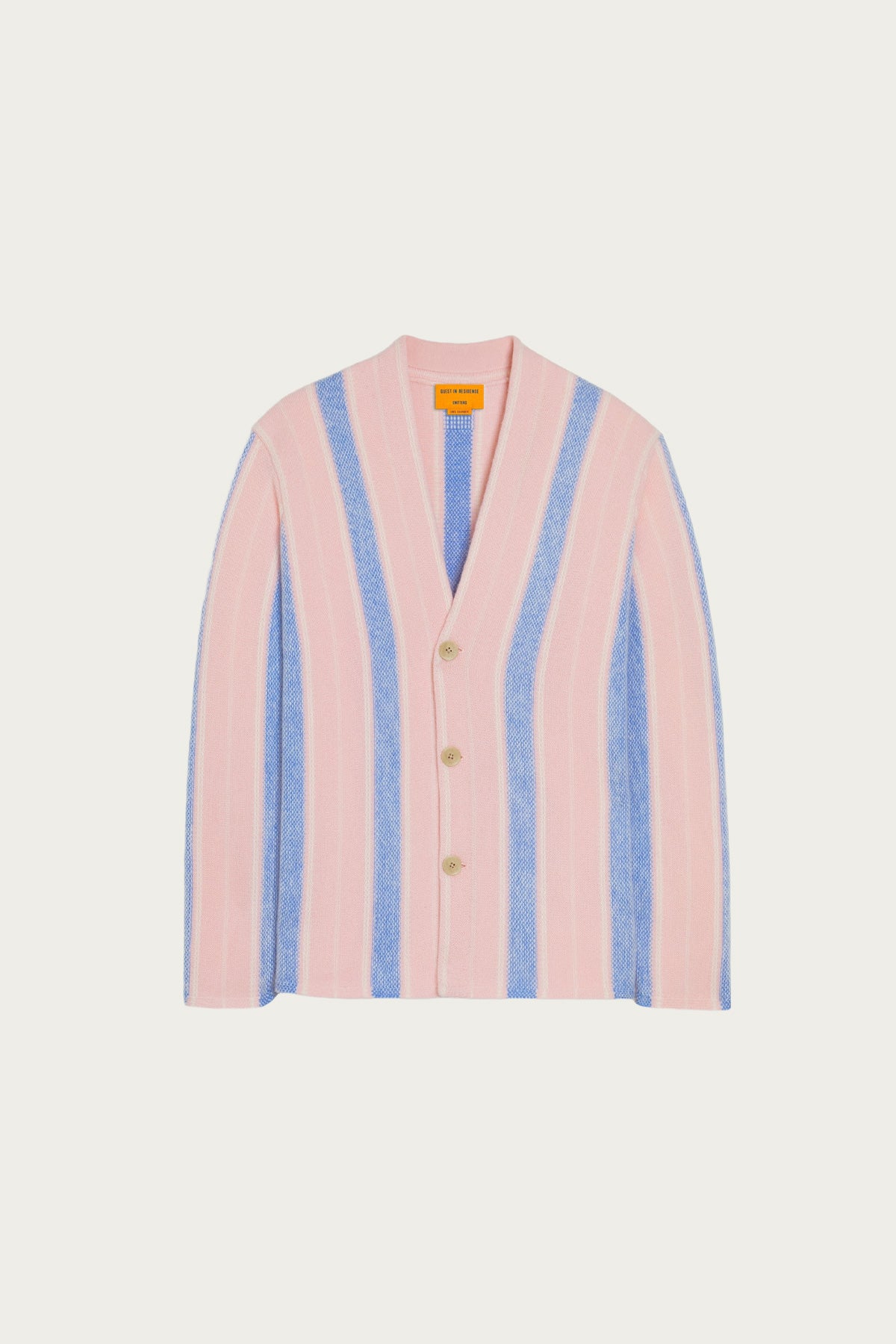 Guest In Residence - Baja Everywear Cardigan - Powder Pink Combo - Canoe Club
