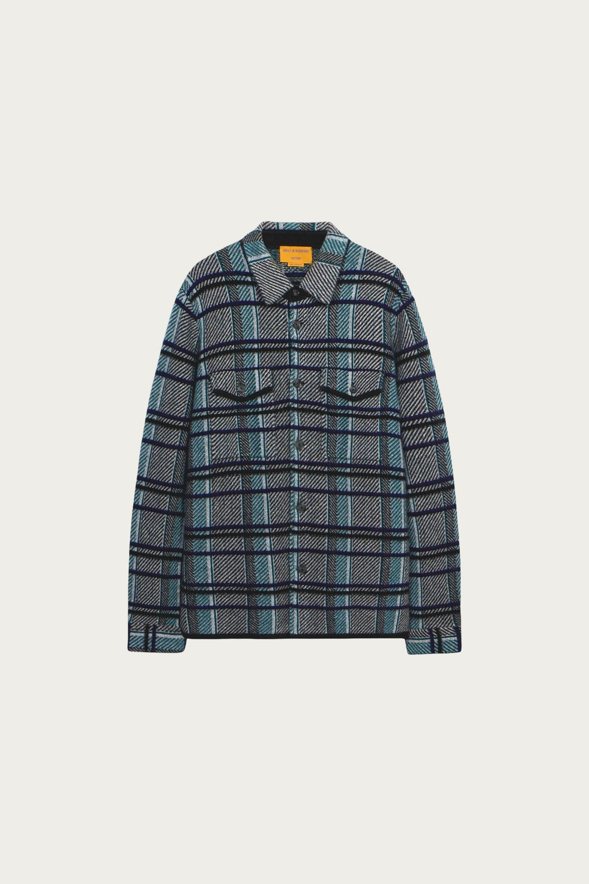 Guest In Residence - Plaid Work Shirt - Black Combo - Canoe Club