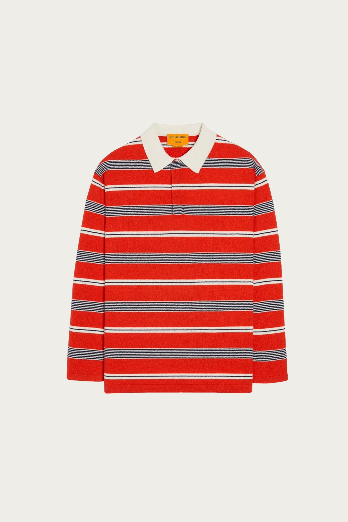 Guest In Residence - Striped Rugby - Cherry Combo - Canoe Club