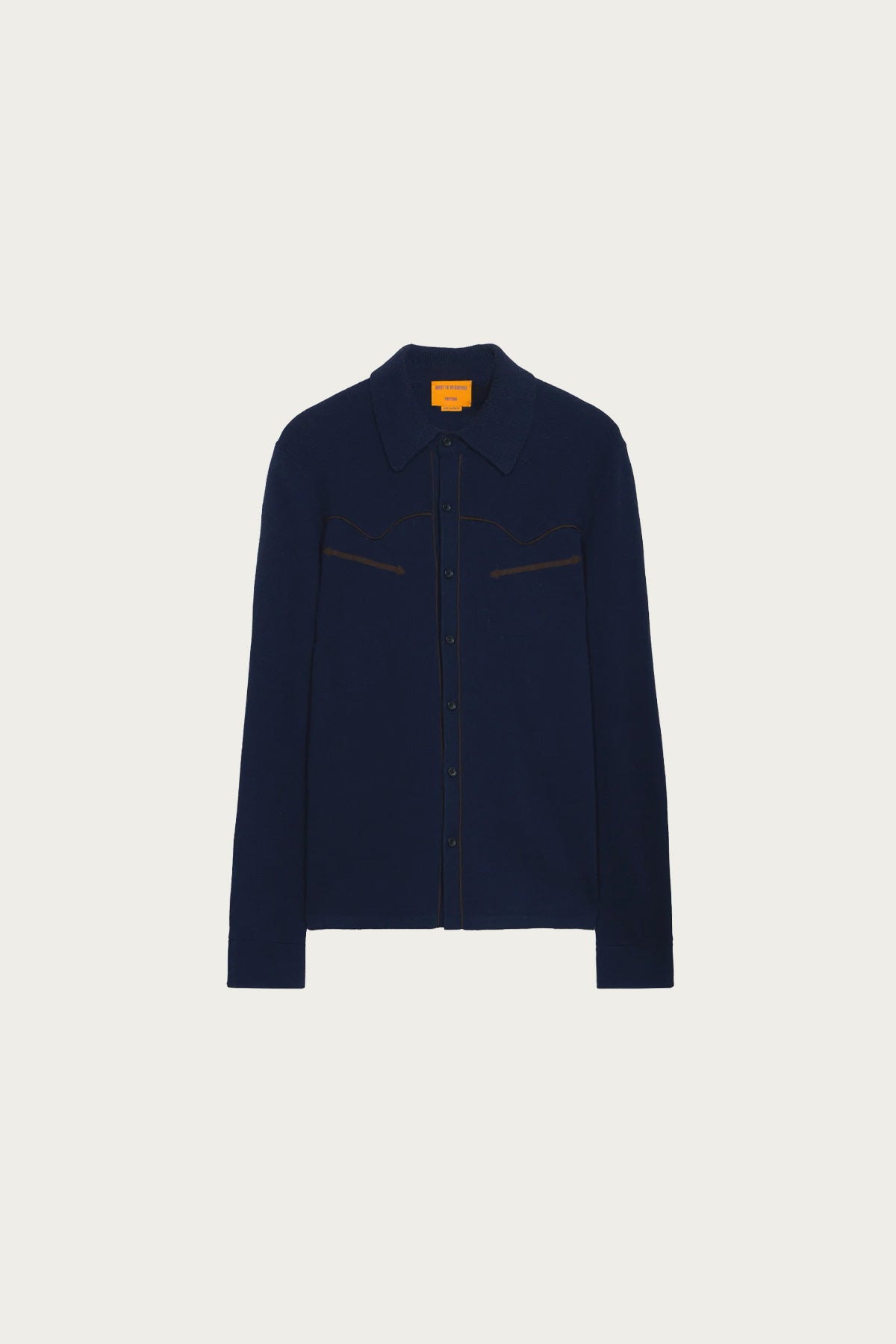Guest In Residence - Western Button Up Shirt - Midnight - Canoe Club
