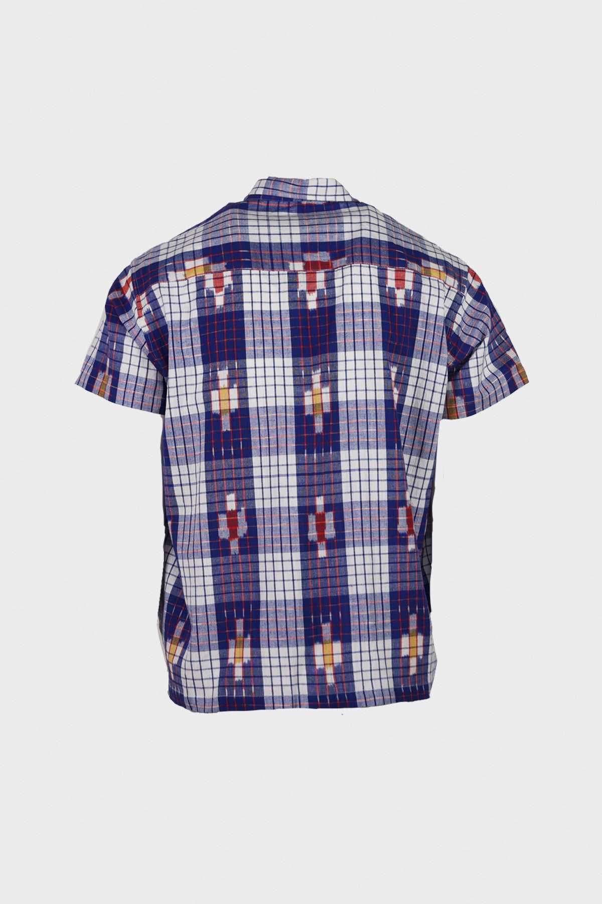 Harago - Handloom Shortsleeve Shirt - Indigo - Canoe Club