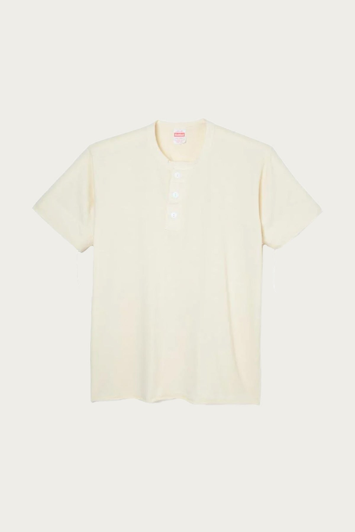 Healthknit - S/S Henley - Natural - Canoe Club
