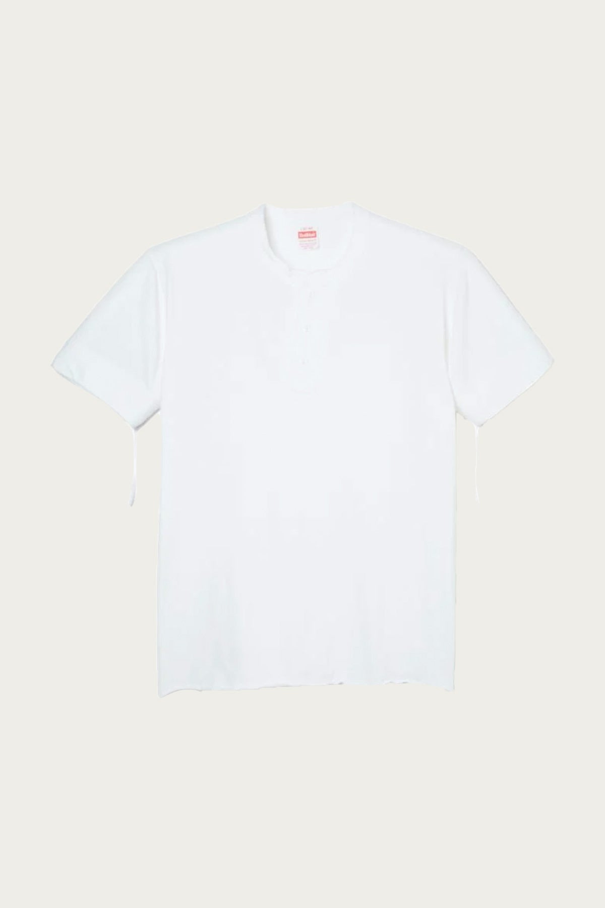 Healthknit - S/S Henley - White - Canoe Club