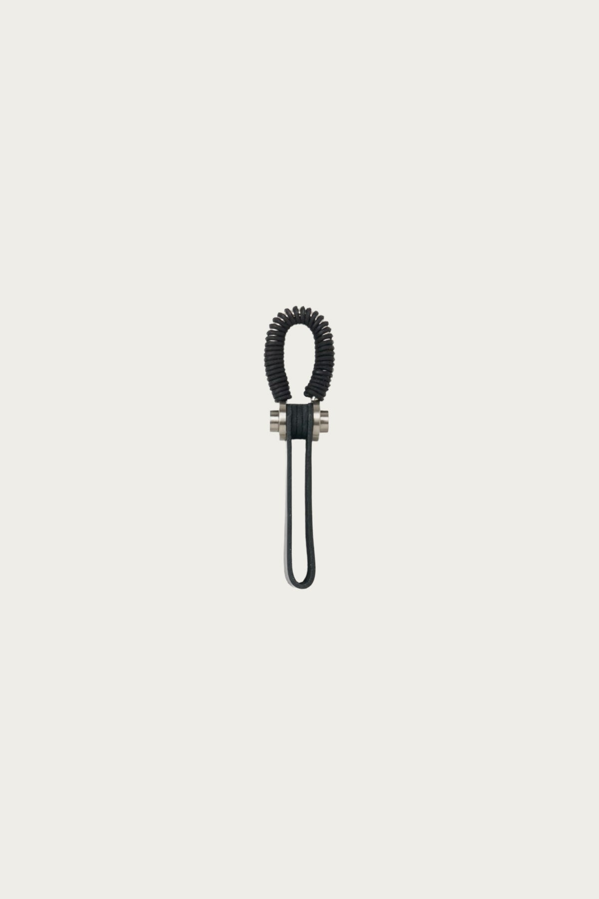 Hender Scheme - Leather Key Shackle - Black - Canoe Club