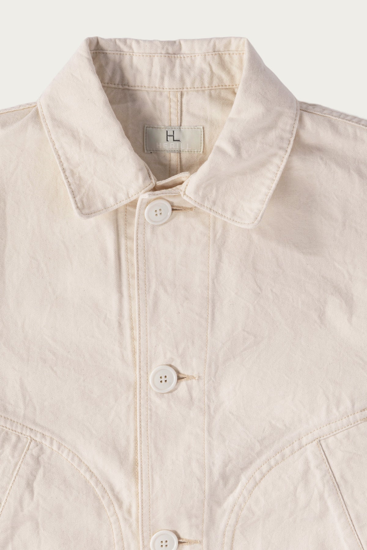 Herill - American Classic Field Coat - Natural - Canoe Club
