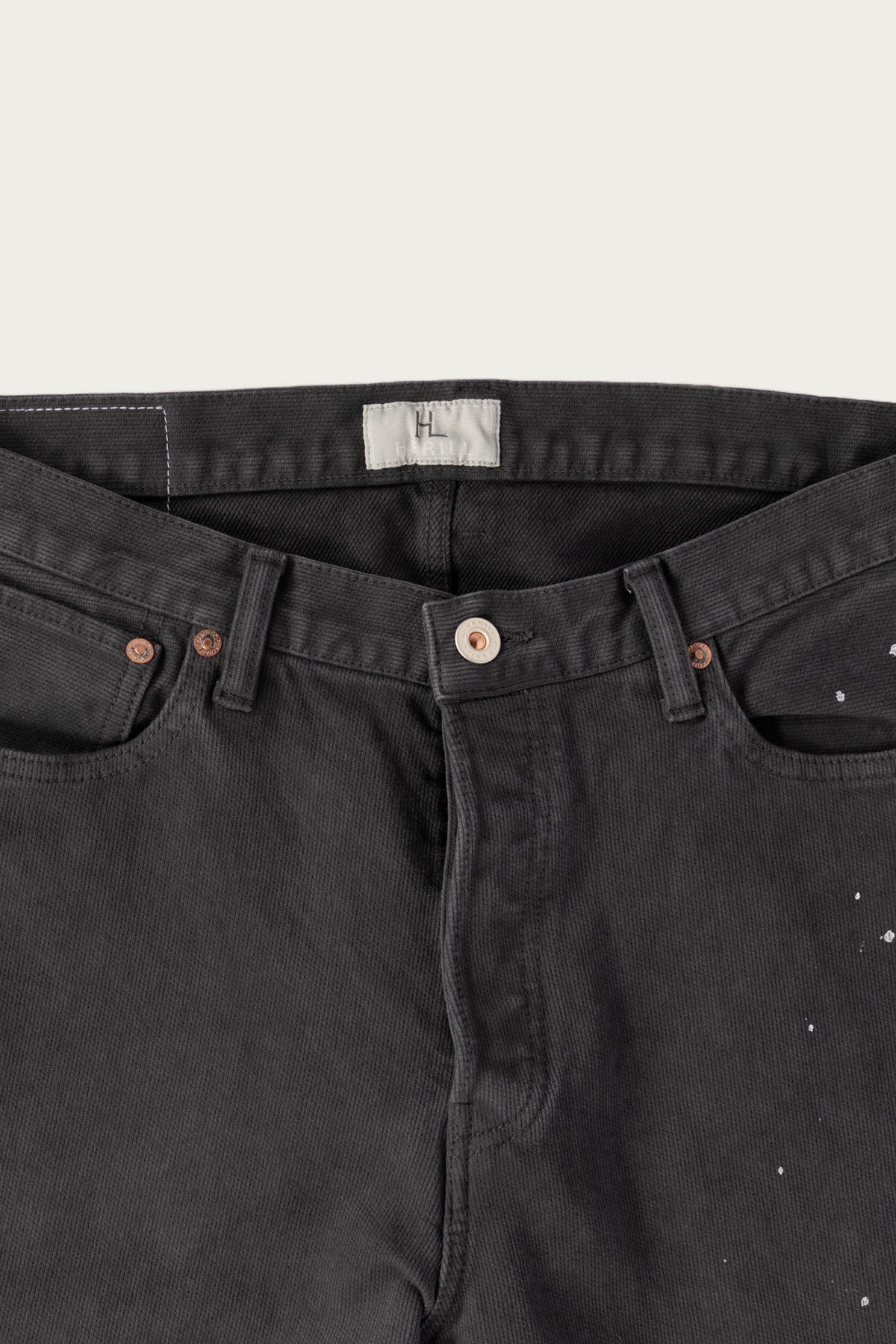 Herill - Bedford Cord Jeans - Gray - Canoe Club