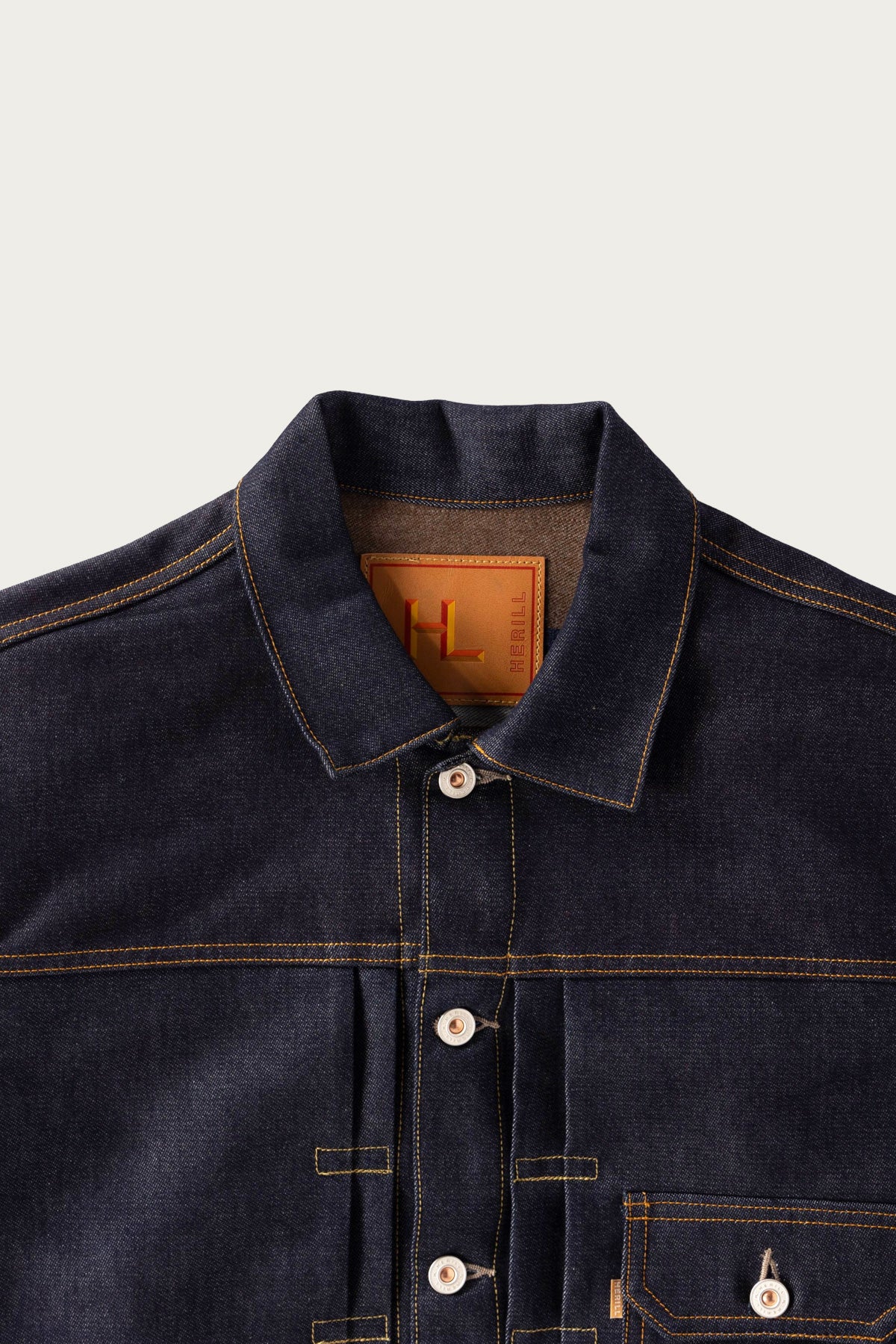 Herill - Cashmere Denim XX Jacket - Indigo - Canoe Club
